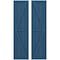 Ekena Millwork Americraft 4-Board Wood 2 Equal Panel Frmd Board-n-Batten Shutters w/Dbl Z-Bar, ARW102BF414X61HBH, PR ARW102BF414X61HBH - alternate 1
